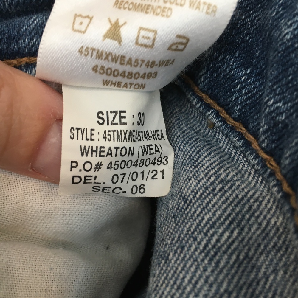 Joe’s Jeans High Rise Skinny Ankle Wheaton Raw Frayed Hem Size 30 Light Wash - Picture 15 of 15